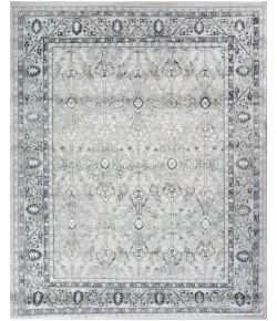 Nourison Home Dekor DEK03 Grey Navy 7 ft. 10 in. X 9 ft. 10 in. Area Rug