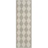 Nourison Positano Light Grey POS04 2ft.2in. x 12ft. Rect. Rug