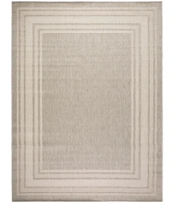 Nourison Home Horizon Indoor/Outdoor HOZ03 Grey 10 ft. X 14 ft. Area Rug