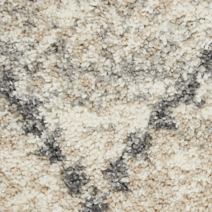 Nourison Home Oslo Shag Grey OSL01 9ft. x 12ft. Rect. Rug