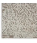 Nourison Damask Ivory DAS06 5ft. x 7ft. Rect. Rug