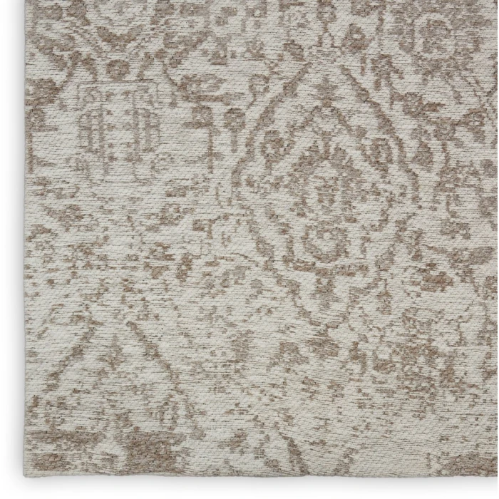 Nourison Damask Ivory DAS06 5ft. x 7ft. Rect. Rug