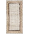 Nourison Dekor Ivory Brown DEK06 2 ft. X 4 ft. Rect. Rug