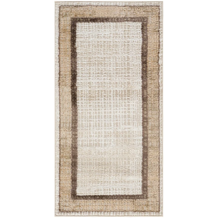 Nourison Dekor Ivory Brown DEK06 2 ft. X 4 ft. Rect. Rug