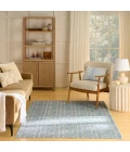 Nourison Washable Charm Blue Ivory WCH01 6 ft. X 9 ft. Rect. Rug