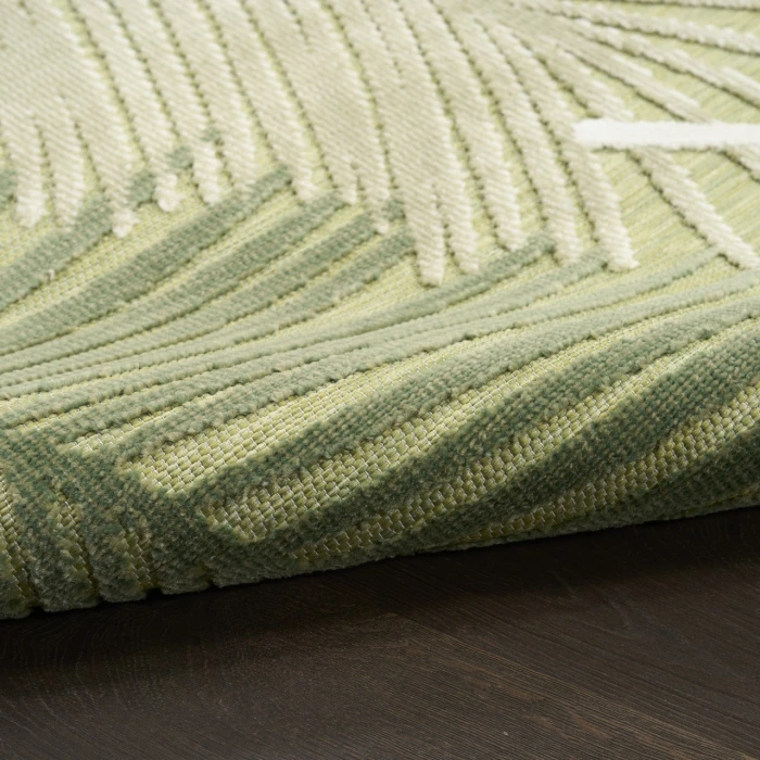 Nourison Home Suncoast Green SNC03 2ft. x 6ft. Rect. Rug