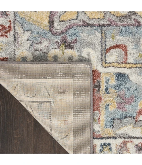 Nourison Home Soraya Charcoal SOR04 2ft.2in. x 7ft.6in. Rect. Rug