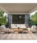 Nourison Positano Beige POS04 8ft. Square Rug