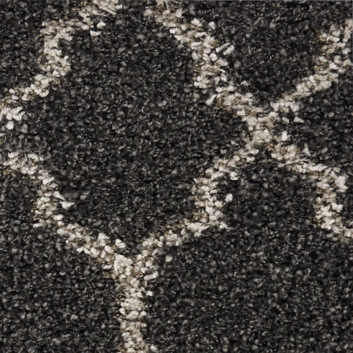 Nourison Home Amore Black AMOR2 6ft.7in. x Square Square Rug