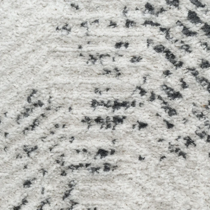Nourison Dekor Grey Charcoal DEK04 5 ft. 3 in. X 7 ft. Rect. Rug