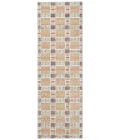 Nourison Nordic Rust Multicolor NRC14 2 ft. X 6 ft. Rect. Rug