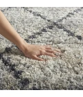 Nourison Home Oslo Shag Grey OSL01 9ft. x 12ft. Rect. Rug
