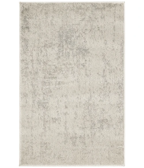 Nourison Quarry Cream Grey QUA01 2 ft. X 3 ft. Rect. Rug