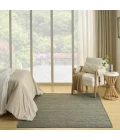 Nourison Home Natural Jute Green NJT01 10ft. x 14ft. Rect. Rug