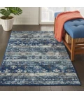 Nourison Persian Vintage Ivory Blue PRV07 3ft.3in. x 5ft.3in. Rect. Rug