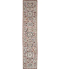 Nourison Home Homestead Red HMS02 2ft.7in. x 10ft. Rect. Rug