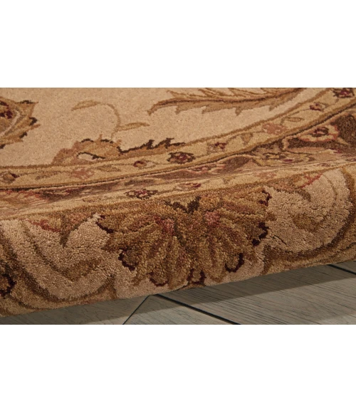 Nourison Home Heritage Hall Brown HE19 6ft. x Freeform Free Form Rug