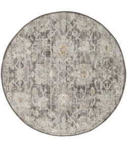 Nourison Home Oushak Home OUS01 Charcoal 7 ft. 10 in. Round Area Rug