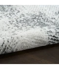Nourison Dekor Grey Charcoal DEK04 4 ft. X 6 ft. Rect. Rug