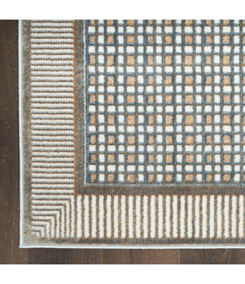 Nourison Nordic Multicolor NRC03 2 ft. X 6 ft. Rect. Rug