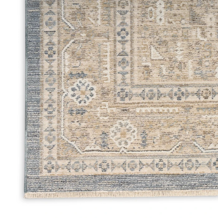 Nourison Retreat Ivory Blue RET03 10 ft. X 13 ft. Rect. Rug
