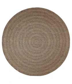 Nourison Home Tulum TLM04 Brown 8 ft. Round Area Rug