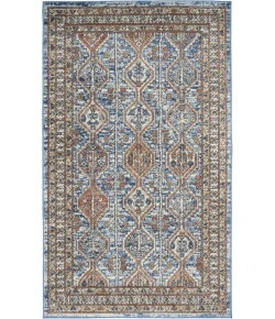 Nourison Quarry Blue Multicolor QUA15 3ft. x 5ft. Rect. Rug