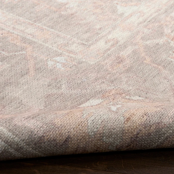 Nourison Vintage Washables Grey VWS09 2 ft. 2 in. X 8 ft. Rect. Rug
