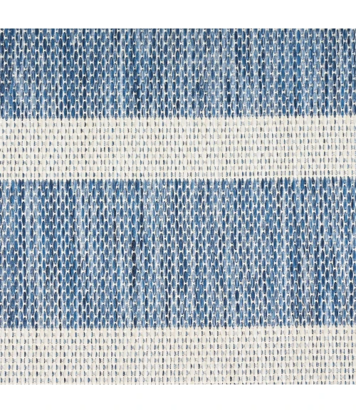 Nourison Positano Navy Ivory POS03 4 ft. X 6 ft. Rect. Rug