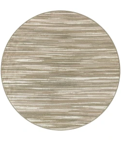 Nourison Home Jubilant JUB04 Green Ivory 5 ft. 3 in. Round Area Rug