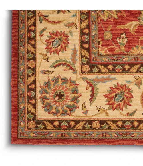 Nourison Home Living Treasures Red LI05 9ft.9in. x 13ft.9in. Rect. Rug