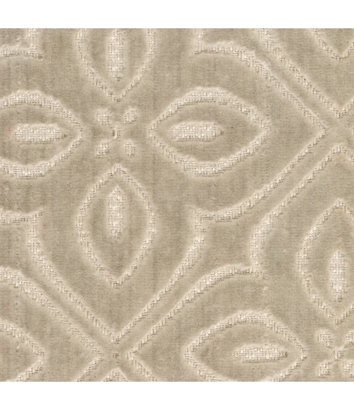 Nourison Washable Charm Silver Ivory WCH03 6 ft. X 9 ft. Rect. Rug