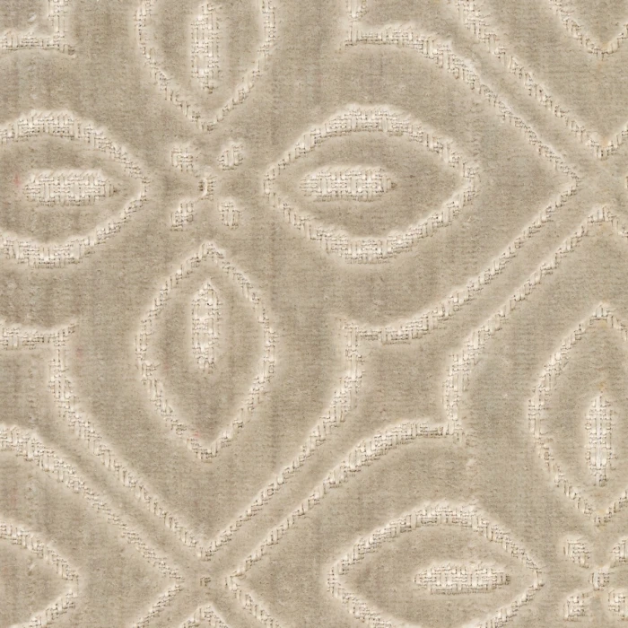 Nourison Washable Charm Silver Ivory WCH03 6 ft. X 9 ft. Rect. Rug