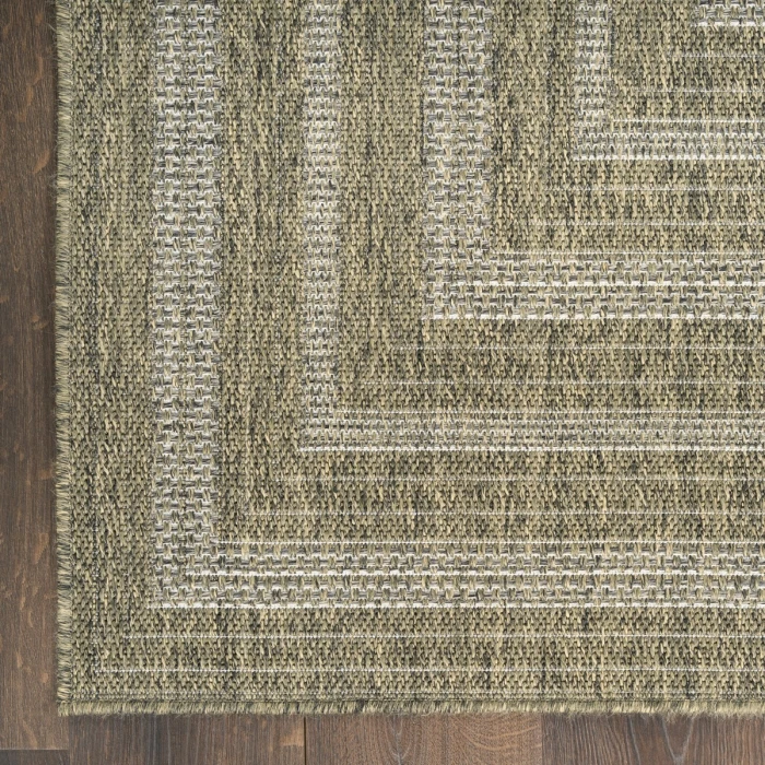 Nourison Tulum Olive TLM04 2 ft. 2 in. X 8 ft. Rect. Rug