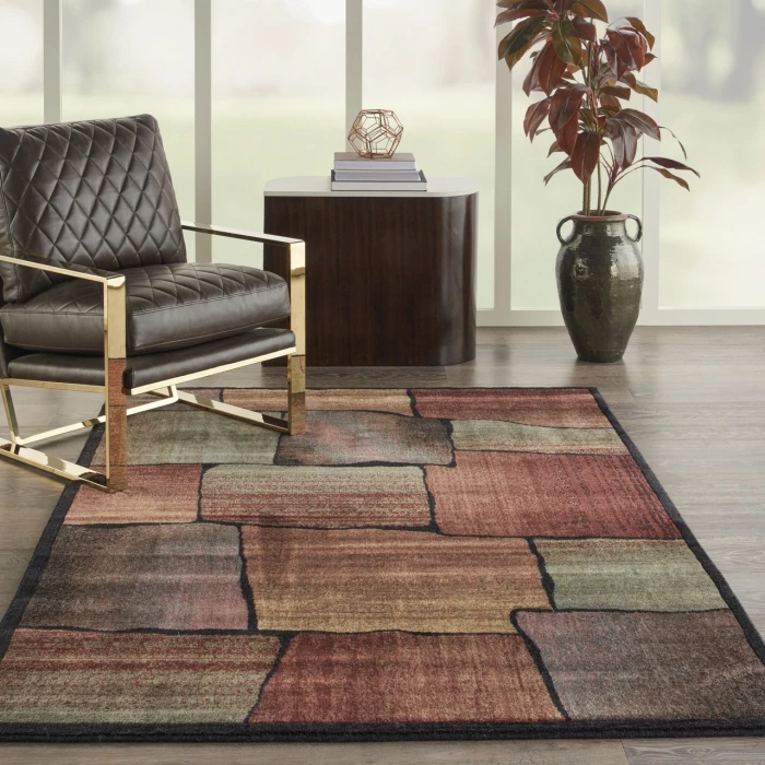 Nourison Home Expressions Blue XP05 3ft.6in. x 5ft.6in. Rect. Rug