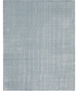 Nourison Home Washable Charm Blue WCH02 8ft. x 10ft. Rect. Rug