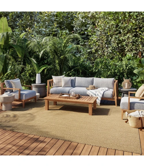 Nourison Courtyard Jute COU01 8 ft. X 10 ft. Rect. Rug