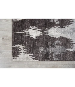 Nourison Home Silk Shadows Grey SHA09 2ft.3in. x 8ft. Rect. Rug