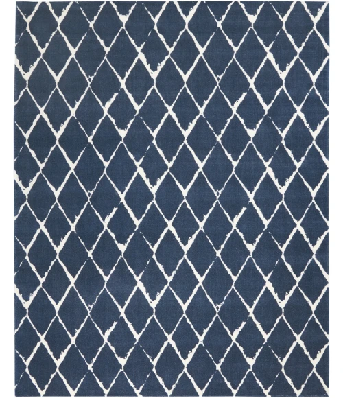 Nourison Home Twilight Navy TWI15 8ft.6in. x 11ft.6in. Rect. Rug