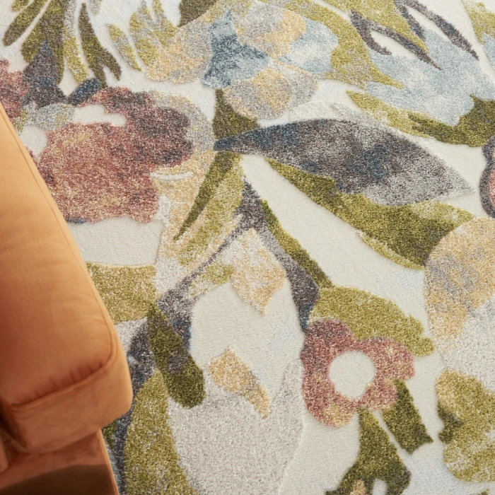Nourison Home Trance Multicolored TRC02 6ft.6in. x 9ft.6in. Rect. Rug
