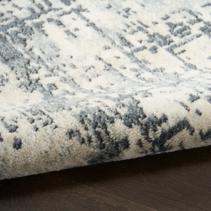 Nourison Quarry Ivory Grey QUA17 8 ft. X 10 ft. Rect. Rug