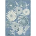 Nourison Home Aloha ALH33 Blue 9 ft. X 12 ft. Area Rug