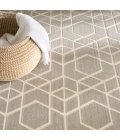 Nourison Washable Charm Silver Ivory WCH01 6 ft. X 9 ft. Rect. Rug