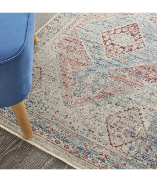 Nourison Home Homestead Blue HMS03 3ft. x 5ft. Rect. Rug