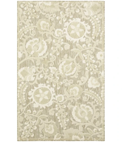 Nourison Aloha Ivory Sage ALH17 2 ft. 8 in. X 4 ft. Rect. Rug