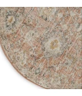 Nourison Oushak Home Rust OUS01 4 ft. X Round Rug