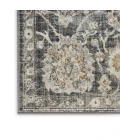 Nourison Oushak Home Charcoal OUS01 2 ft. X 6 ft. Rect. Rug