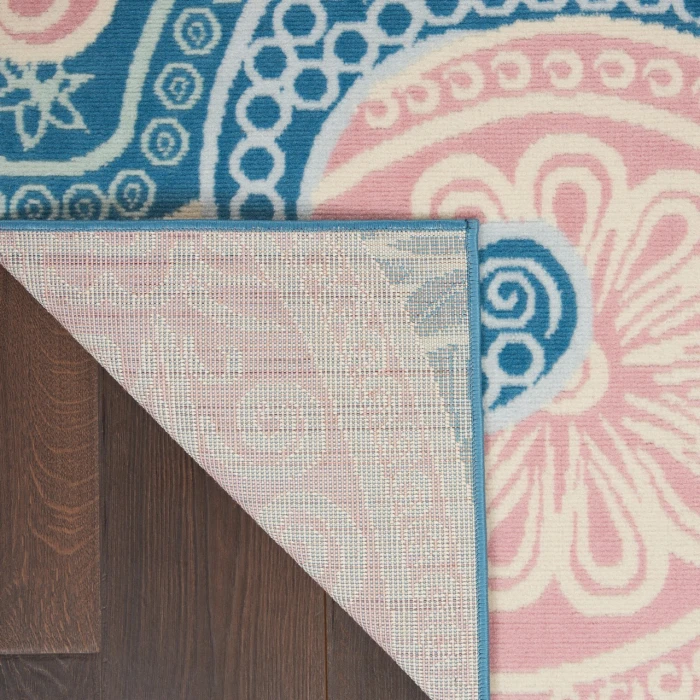 Nourison Home Jubilant Blue JUB13 6ft. x 9ft. Rect. Rug