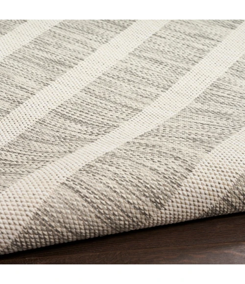 Nourison Positano Grey Ivory POS03 2 ft. X 6 ft. Rect. Rug