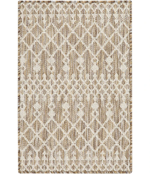 Nourison Positano Beige POS02 3ft. x 5ft. Rect. Rug